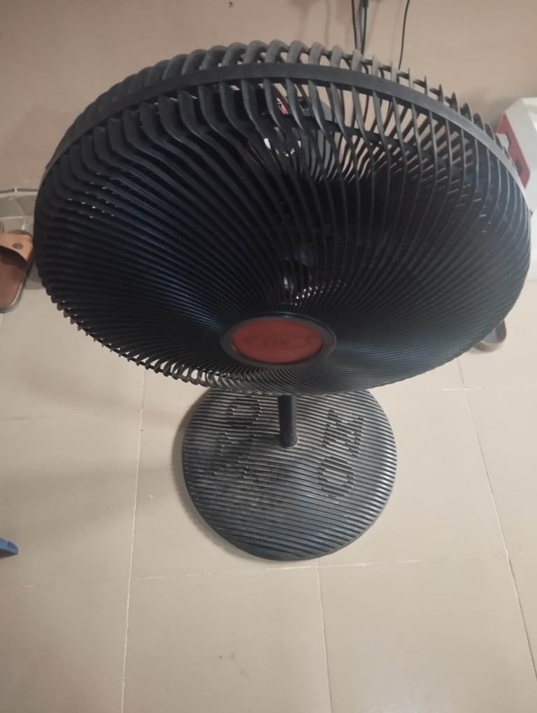 Plastic OX standing fan